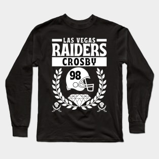 Las Vegas Raiders Crosby 98 Edition 2 Long Sleeve T-Shirt